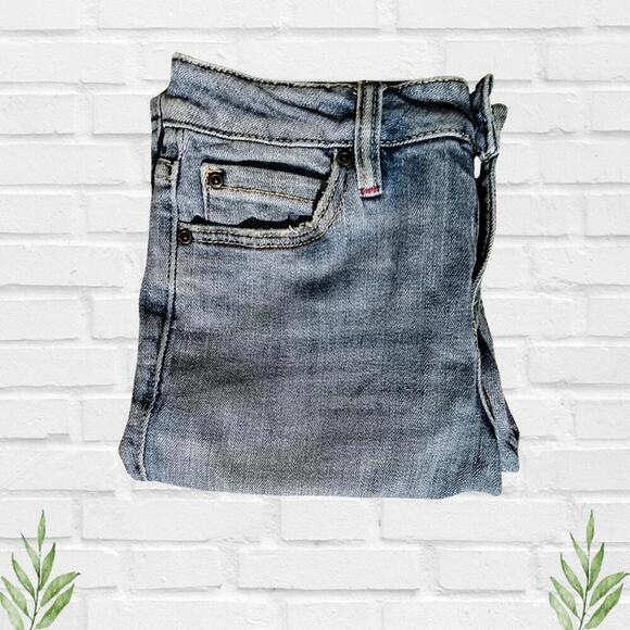 IDYLLWIND Women's Boot Cut Flared Blue Denim Size 4 - Picture 7 of 15